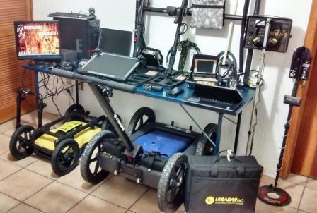 Equipos para prospecciones de Invesub