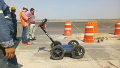 Georadar para localización de instalaciones Aeropuerto Aguascalientes