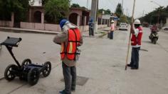 Estudio de georadar para localizacion de instalaciones