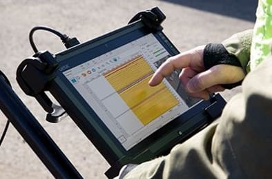 Operando un g.p.r. usradar